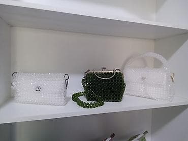 Зер буюмдар: Сумки ручной работы из прозрачных и цветных акриловых бусин - Модели — 1