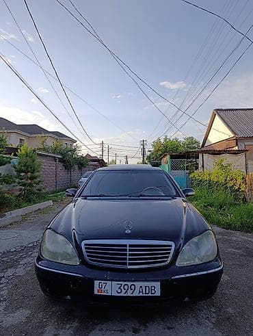 фара 211 мерс: Mercedes-Benz S-Class: 1999 г., 5 л, Автомат, Бензин, Седан — 1
