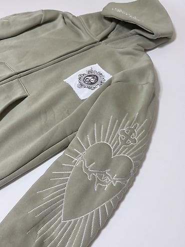 bape худи бишкек: Толстовка на молнии с капюшоном, оливково-серый цвет. Особенности: - — 3