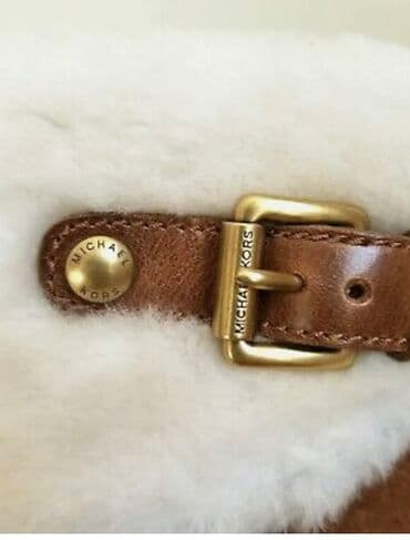 сапоги из натурального меха и кожи: Сапоги, 38, Michael Kors, Новый, Платная доставка — 6