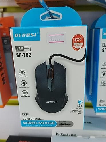 logitech g403: Проводная компьютерная мышь RECRSI SP-T02. - Тип: проводная, USB — 1
