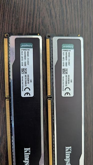 2gb kingston: Оперативная память (RAM) для ПК, Б/у, HyperX, 8 ГБ, DDR3, 1600 МГц — 4