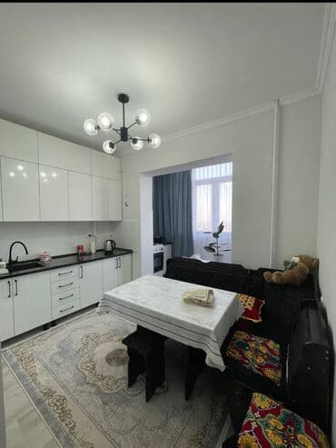 продажа квартир трёх комнатную тунгуч микрорайон 106 серия: 1 комната, 42 м², 106 серия, 7 этаж, Дизайнерский ремонт — 1