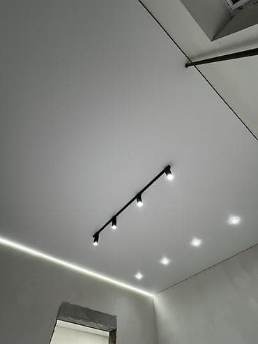 Натяжные потолки с интегрированным освещением - Бесщелевые и теневые