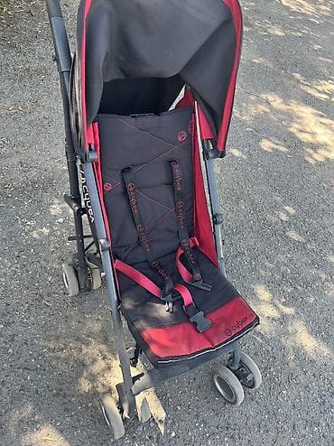 советская золото: Коляска, Cybex, цвет - Черный, Б/у, Самовывоз — 4