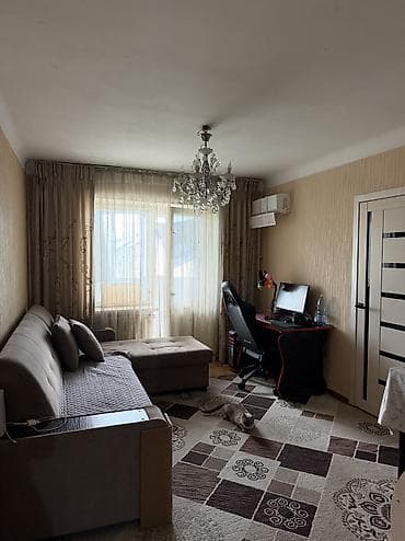 продаю 2 ком кв аламедин 1: 2 комнаты, 42 м², Индивидуалка, 4 этаж, Косметический ремонт — 10