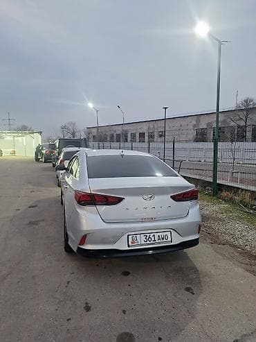 byd e2 2019: Hyundai Sonata: 2018 г., Автомат, Газ, Седан — 3