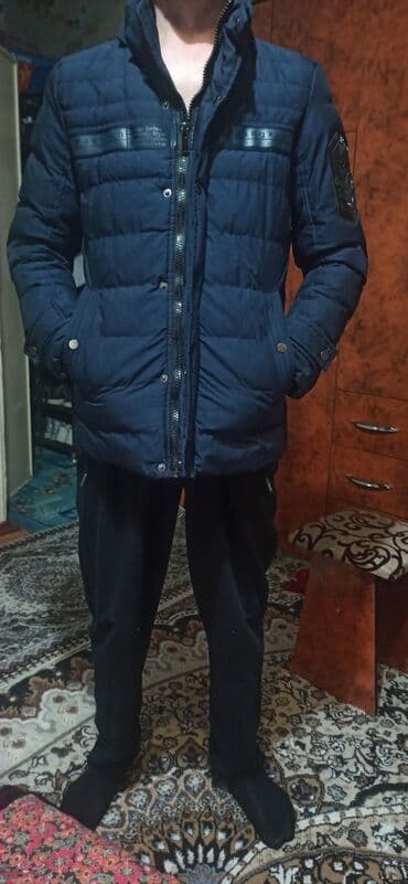 Г.Ош Мужская зимняя куртка в отличном состоянии как новая