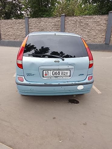 Унаа сатуу: Nissan Tino: 1999 г., 2 л, Вариатор, Газ, Вэн/Минивэн — 4