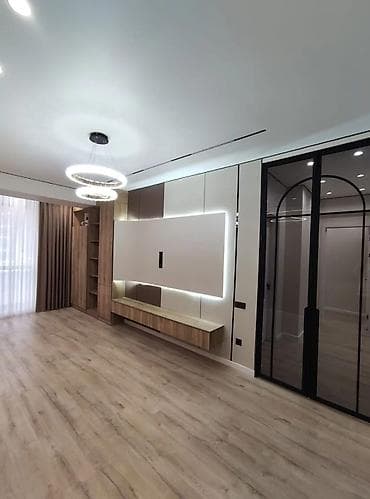 Квартиры: 2 комнаты, 77 м², Элитка, 12 этаж, Дизайнерский ремонт — 4