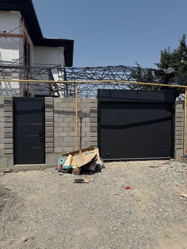 ворота с пультом: – Жогору көтөрүлөт — орун үнөмдөлөт – Кооз жана бекем көрүнүш — — 11