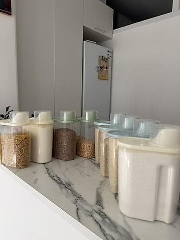 Кухонные принадлежности: Пищевой контейнер, цвет - Розовый — 4