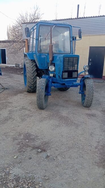 купить трактор мтз из европы: МТЗ-80 трактор, синий. - Колёса новые. - Полный комплект документов — 2
