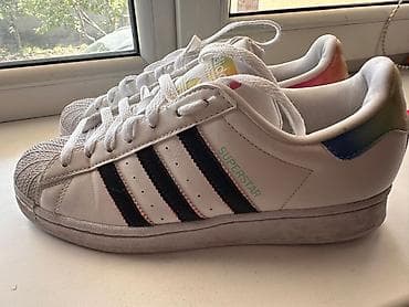 ракушка: Adidas Superstar Originals - Модель: Adidas Superstar - Цвет: белый с — 3