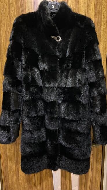 Норковая шуба кольцами 
 Состояние отличное