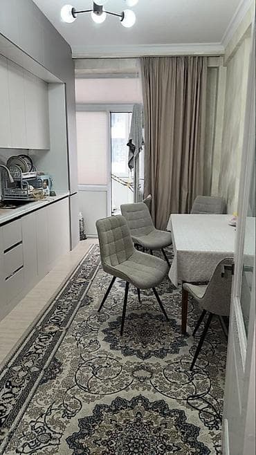 квартира 8 микрорайон: 2 комнаты, 83 м², 6 этаж, Косметический ремонт — 2