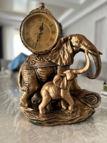 манеш качалка: Настольные часы «Слоны» в декоративной композиции - Декоративная — 2