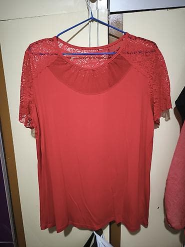 Футболка, Оверсайз, Трикотаж, Жаңы, 2XL — 4