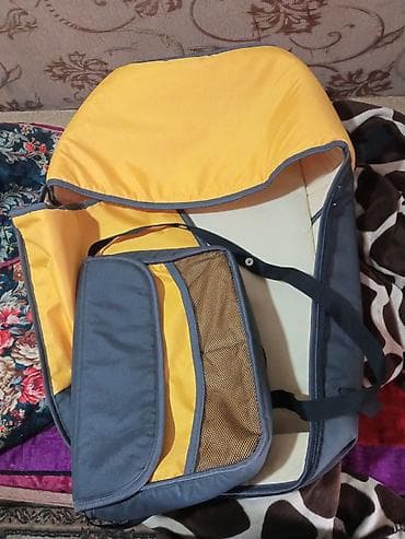 Переноска-люлька для новорождённого - Мягкая переносная люлька с