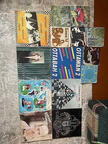 Виниловые пластинки, зарубежные и советские/российские исполнители