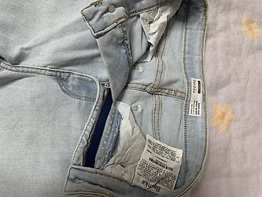 джинсы левайс: Джинсы Bershka Denim - Модель: Super Skinny - Посадка: High Rise — 4