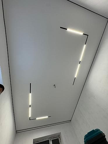 Натяжной потолок: Натяжной потолок Матовое Монтаж — 6