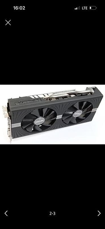 Видеокарта для ПК, Б/у, ЖК Sapphire, Radeon RX, 8 ГБ — 2