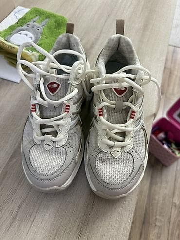 кеды 37: Кроссовки, 37.5, Adidas, Б/у, цвет - Белый, Самовывоз — 8