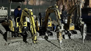 Rent out Мини экскаватор, Почасово