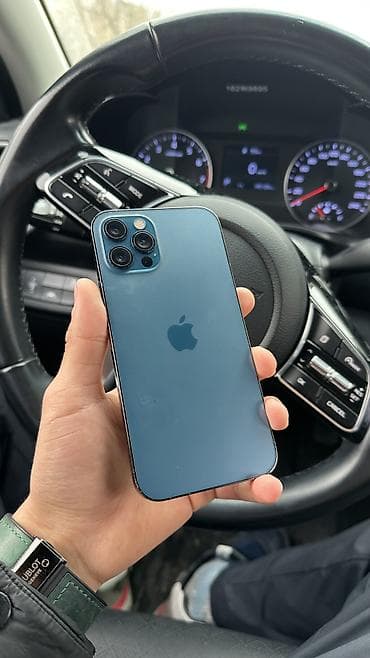 poco pro: IPhone 12 Pro, Б/у, 512 ГБ, Синий — 1