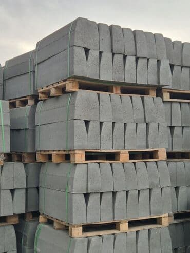 тратуарные бардюры: Тротуарный бордюр, Бетонный, Другие особенности, 100 — 2