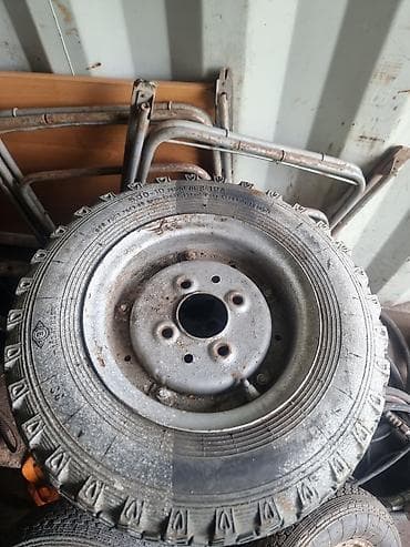 daf tandem: Колеса в сборе R <13, Всесезонная, Б/у, Комплект, Железные, отверстий - 4 — 2