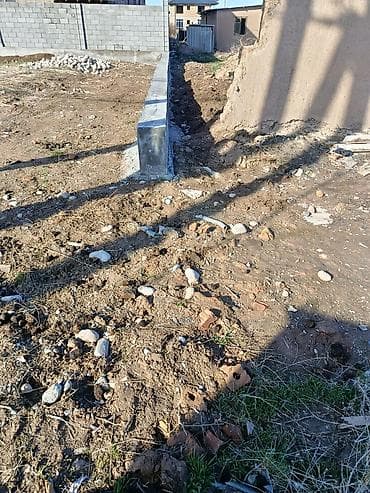 Двери на заказ: Монолитная бетонная лента/цоколь под забор. - Прямолинейная лента из — 2