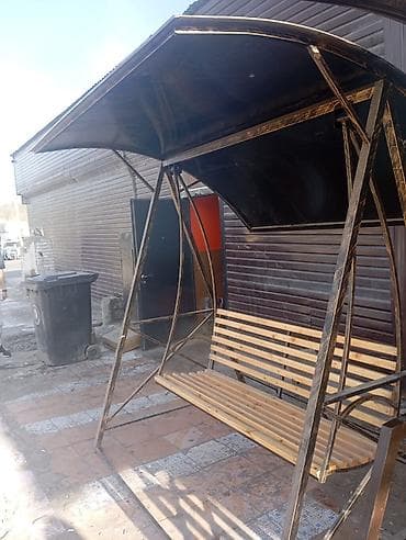 крыши: Садовые качели Со спинкой, С крышей — 2