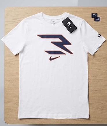 Футболка Nike 3BRAND (подростковая) Оригинальная - Цвет: белый -