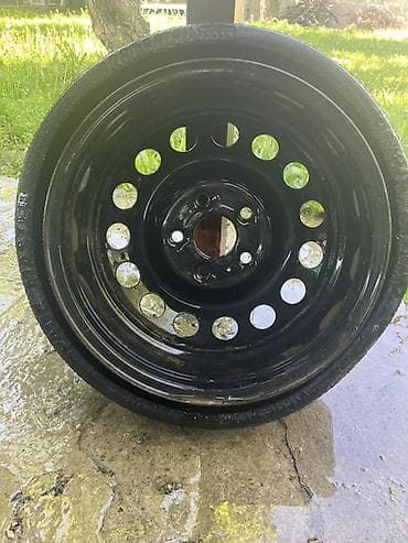 1 g fe: Колеса в сборе R 16, Запаска, Легковые, Железные, отверстий - 5 — 1