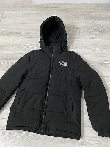 зе норт фейс куртка: Мужская куртка, M, The North Face, Б/у, цвет - Черный, Самовывоз — 1