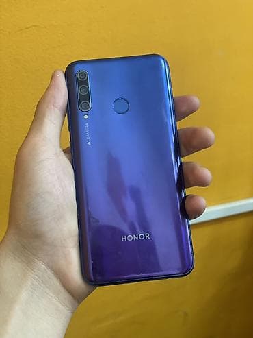 Honor 10i, Б/у, 128 ГБ, цвет - Синий, 2 SIM