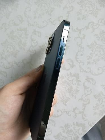 IPhone 12 Pro, 256 ГБ, Pacific Blue, Защитное стекло, Чехол, 82 %