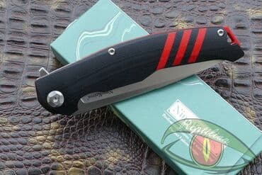 прибор ночного видения для охоты бу: Нож складной fat dragon-nimo knives r11black, сталь d2, рукоять g10 — 21