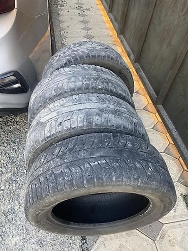 Комплект из 4 автомобильных шин. Характеристики: - Размер: 205/55 R16