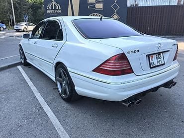 нур мото: Mercedes-Benz S-Class: 2002 г., 5 л, Автомат, Бензин, Седан — 5
