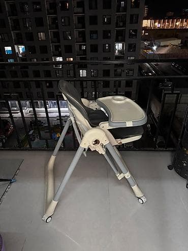 small table: Детский стульчик для кормления с регулируемыми параметрами. Основные — 1