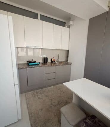 квартира бишкеке сдаю: 2 комнаты, Риэлтор, Без подселения, С мебелью полностью — 5