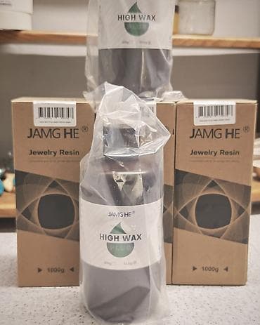 полиэфирная смола: Фотополимерная смола JAMG HE High Wax Plus для ювелирных работ. - — 1