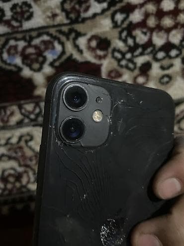 IPhone 11, Колдонулган, 128 ГБ, Кара, Каптама — 5