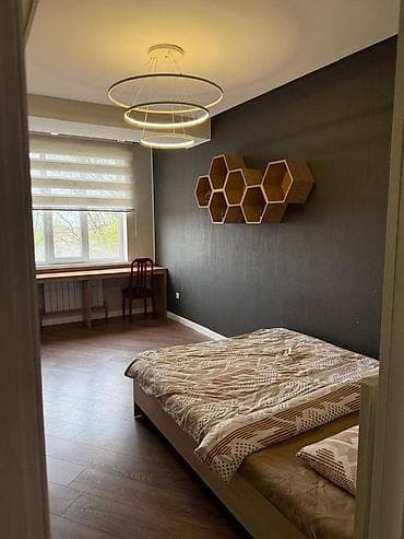 квартиру ош: 3 комнаты, 109 м², Элитка, Элитка, 4 этаж — 7
