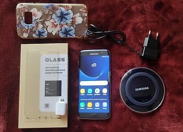 Samsung Galaxy S7 Edge Duos, Б/у, 32 ГБ, цвет - Черный, 2 SIM at lalafo.kg Samsung Galaxy S7 Edge Duos, Б/у, 32 ГБ, цвет - Черный, 2 SIM