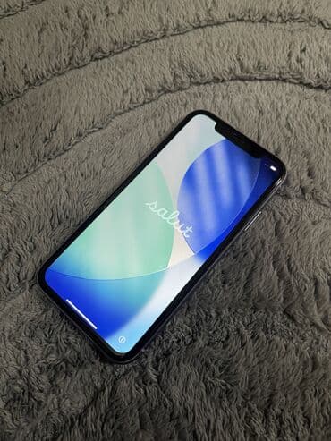 беззвучный: IPhone 11, Б/у, 128 ГБ, Зарядное устройство, Защитное стекло, Чехол, 84 % — 1