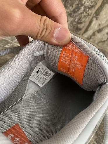 Личные вещи: Мужские кроссовки, 43, Nike, Новый, цвет - Серый, Платная доставка, Самовывоз — 4